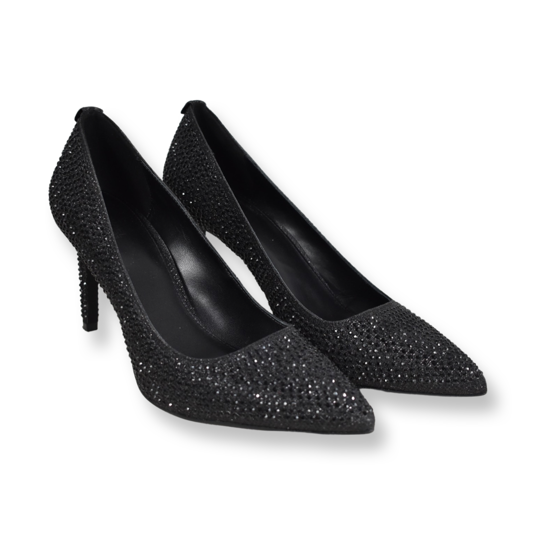 Michael kors grey heels clearance