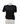 Viriato black short sleeve sweater top