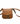 Max Mara brown crossbody bag with silver and gold hardware