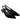 Max Mara black velvet heels