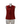 Escada red blouse with tie detail