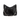 Gucci black patent leather bag with metal handle. Tom Ford era Gucci bag.
