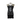 Balenciaga t-shirt dress in black and beige with see-through parts