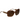 Versace brown and bronze sunglasses with logo details on the sides