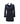 The Kooples navy coat wool with leather details