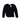 IRO black blouse with shoulder padding and deep neckline