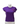Sandro purple t-shirt with red writing