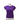 Sandro purple t-shirt with red writing