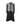 Valentino black polka dot midi dress with lace details