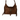 Vintage brown suede bag