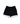 Moschino black shorts, high waisted