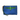 Ralph Lauren blue and green two-piece handbag / pochette