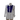 Intrend white shirt with blue paillettes