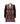 Intrend chocolate brown printed silk dress
