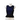 Diane Von Furstenberg blue knit peplum top