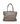 Max Mara grey large shoulder bag in crocodile print