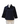 Intrend navy blue short wool coat