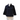 Intrend navy blue short wool coat
