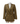 Nanushka brown tartan print blazer