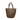 Max Mara brown crocodile print bucket bag