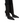 Pinko fishnet crystal black heels
